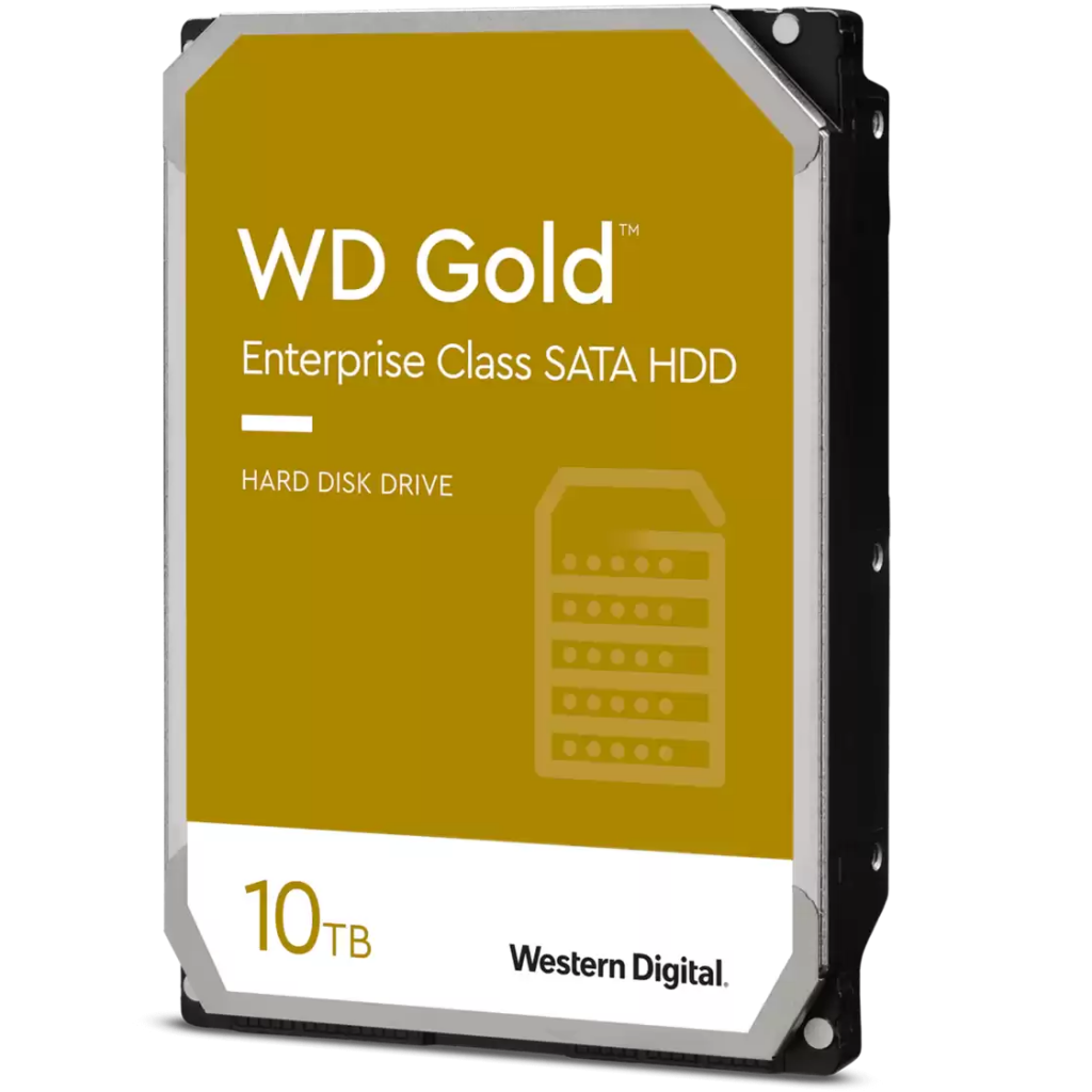 Western Digital Gold 10TB 256MB Sata III WD102KRYZ Clix Gamers
