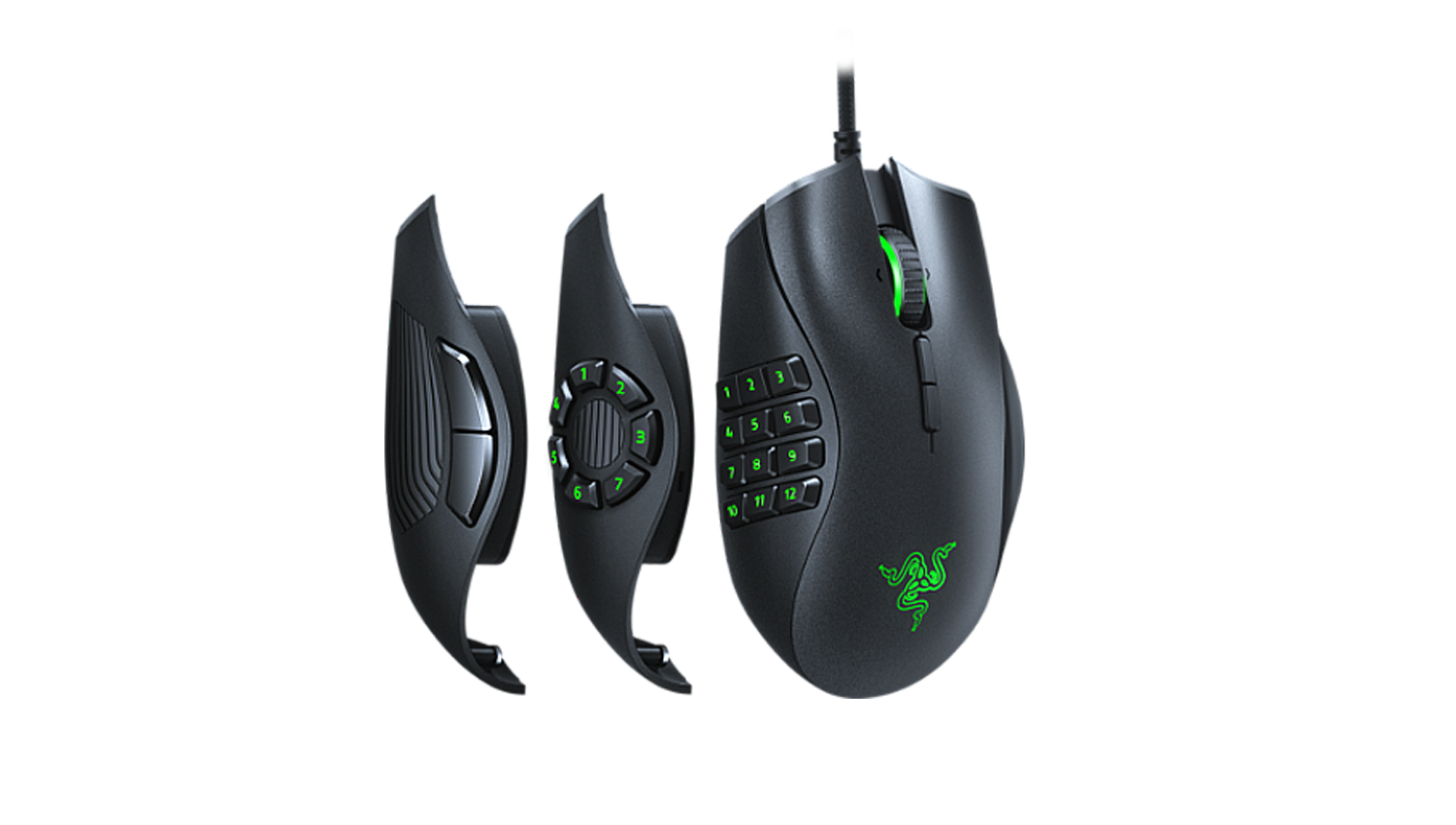 Razer Naga Trinity Multi-Color MMO - Clix Gamers